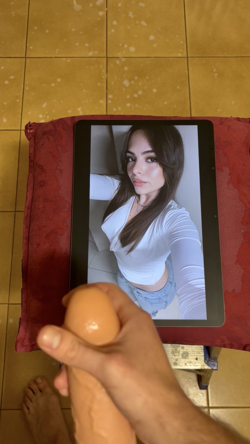 Sexy slutty girl cum splash (fake cock) (request) #OWJwZ2ga